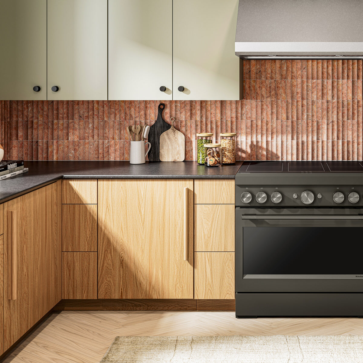 36-Inch 6-Element Induction Freestanding Commercial-Style Range with Air Fry
