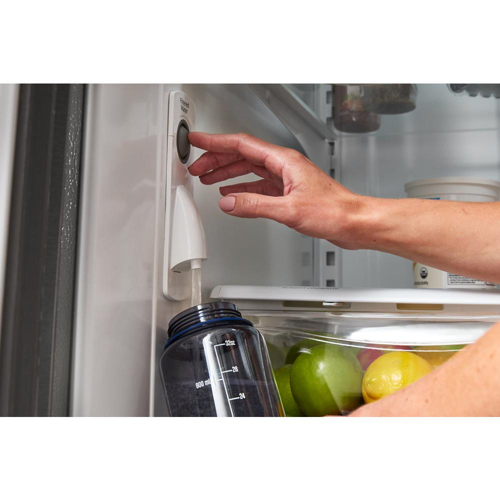 33-Inch Wide French Door Refrigerator with Water Dispenser - 22 Cu. Ft