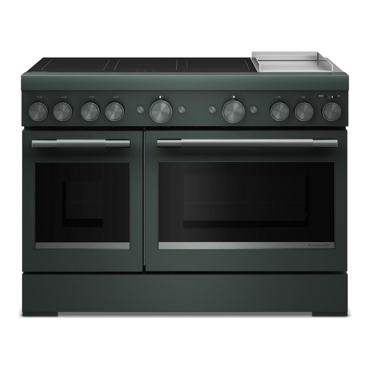 48-Inch 6-Element Induction Freestanding Commercial-Style Range with Griddle