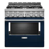 KitchenAid® 36'' Smart Commercial-Style Gas Range with 6 Burners