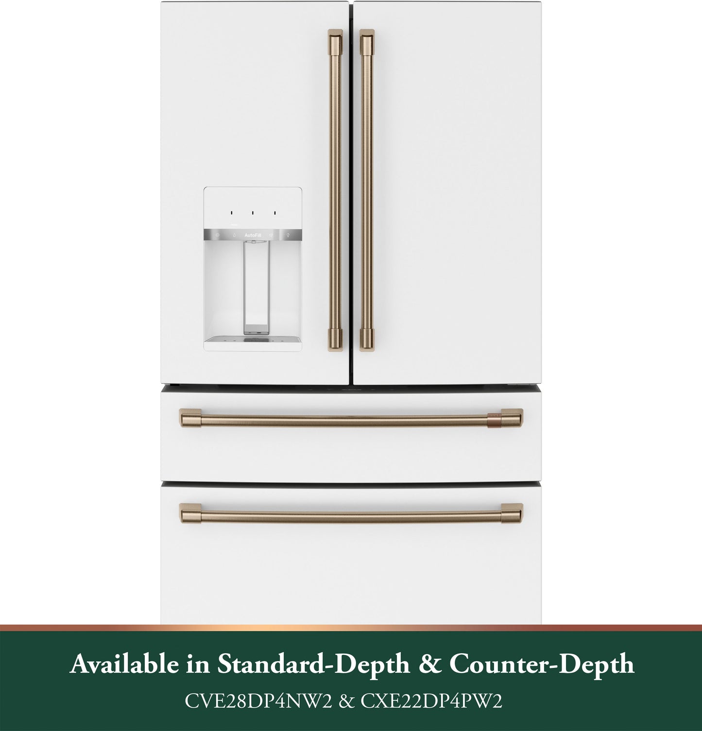 CAFÉ™ ENERGY STAR 22.3 Cu. Ft. Smart Counter-Depth 4-Door French-Door Refrigerator