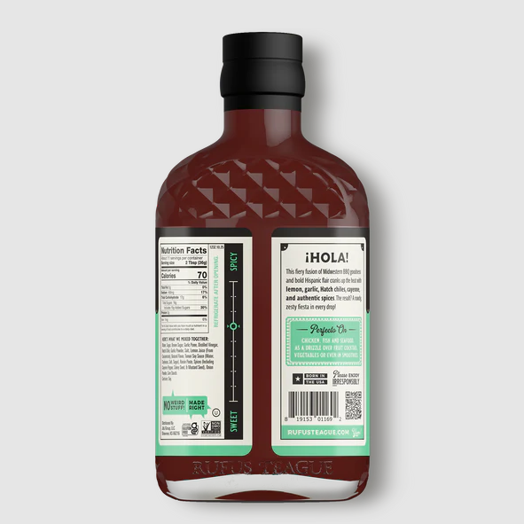 Rufus Teague Diablo Limonajo BBQ Sauce, 14 oz.