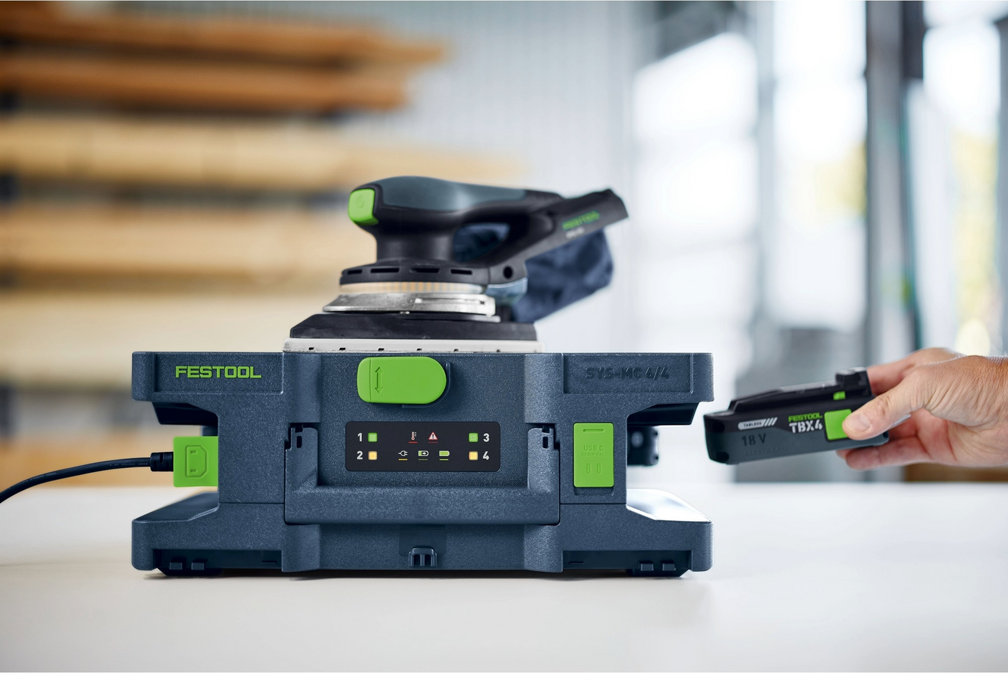 Festool 578501 Rapid Charger SYS-MC 6/4