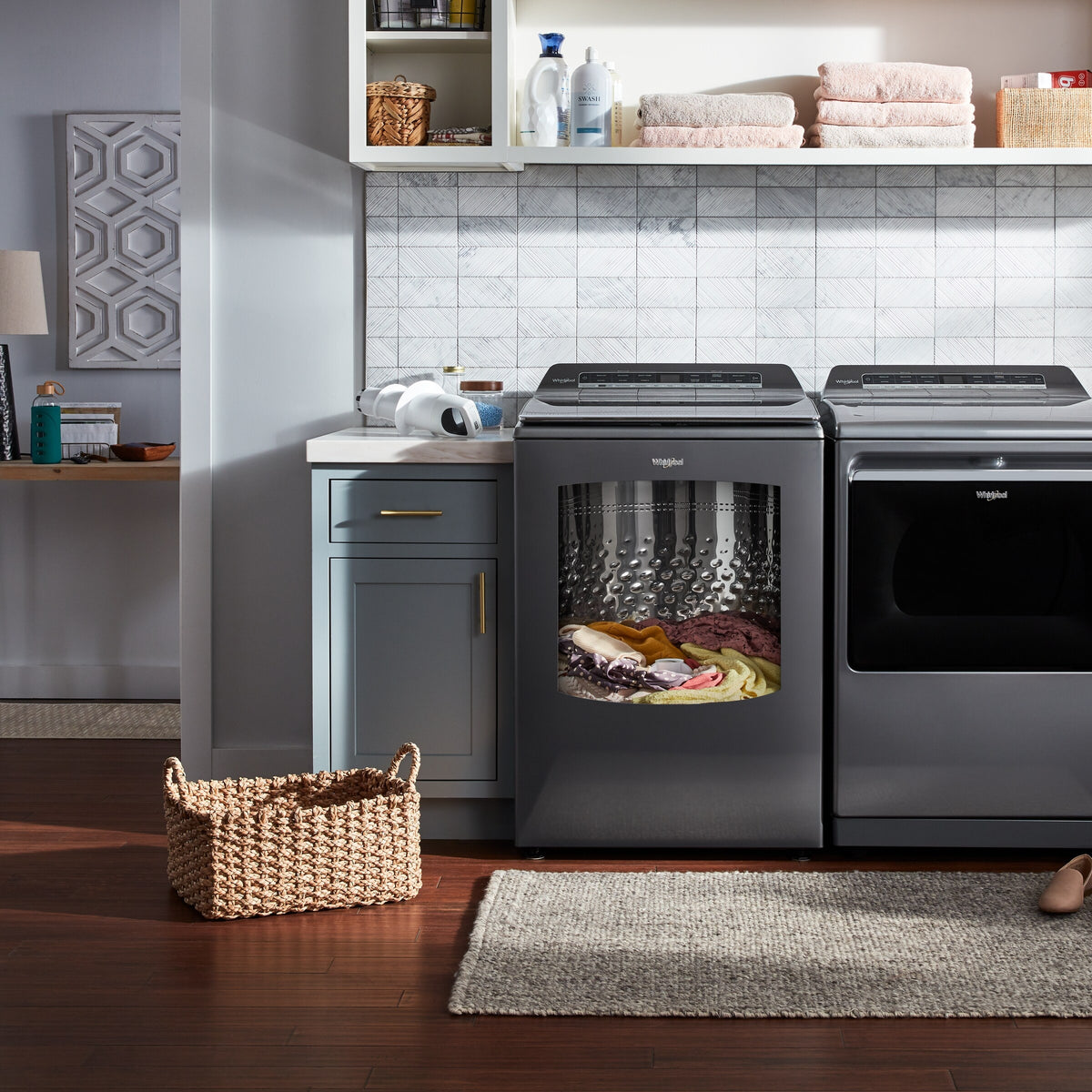 7.4 cu. ft. Top Load Electric Dryer with Advanced Moisture Sensing