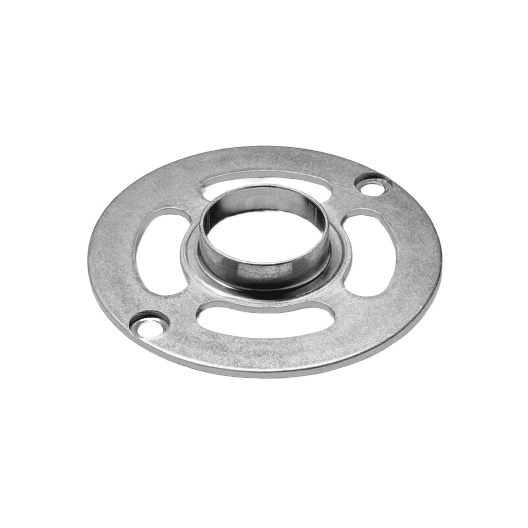 Steel router guide bushing with 27mm outer diameter for woodworking tool accessories and power tool projects under $50 collections