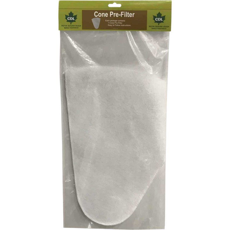 White paper cone pre-filter for improving syrup filtering in lawn and garden outdoor living under $50 collections