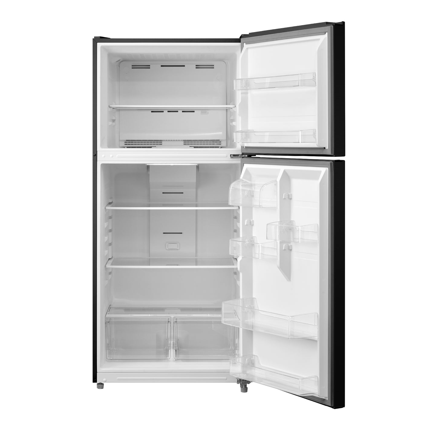 Element Electronics 20.5 cu. ft. Top Freezer Refrigerator - Black, ENERGY STAR (ERT21CSCB)