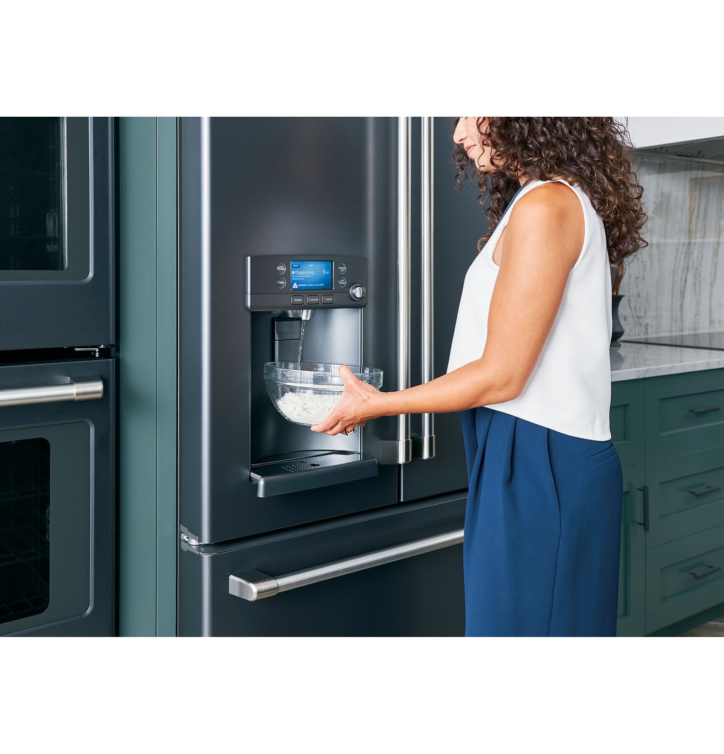 CAFÉ™ ENERGY STAR® 27.7 Cu. Ft. Smart French-Door Refrigerator with Hot Water Dispenser