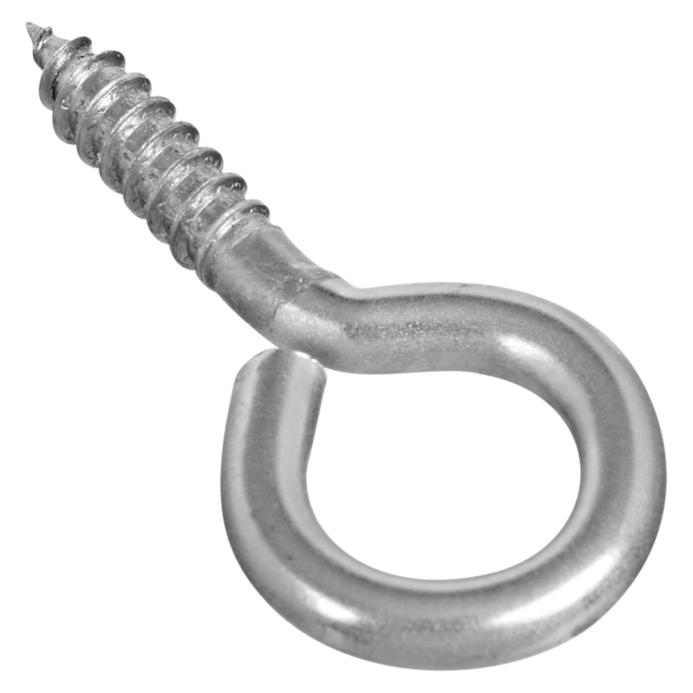 Stainless steel large screw eye with corrosion-resistant finish for fastening in hardware and home improvement projects under $50 collection