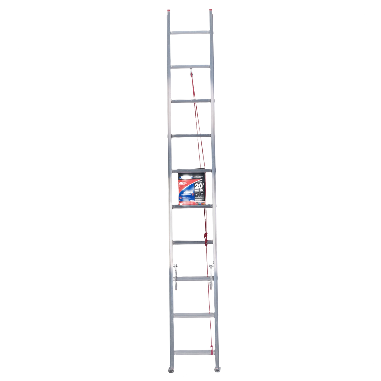 Werner 20 ft. Aluminum Type III Extension Ladder, 200 Lb. Capacity