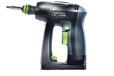 Compact cordless drill with green and black design, ergonomic grip, and lithium-ion power for home improvement tasks