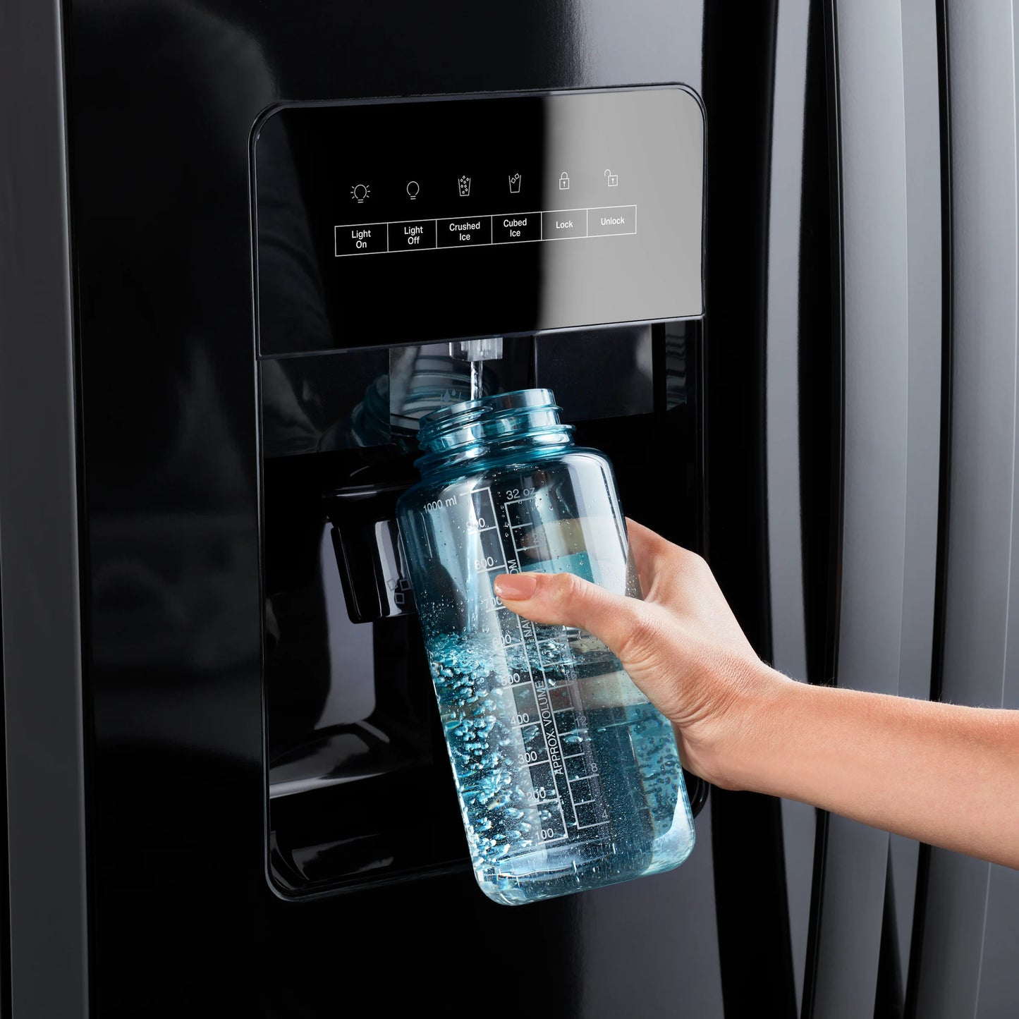 33-inch Wide Side-by-Side Refrigerator - 21 cu. ft.
