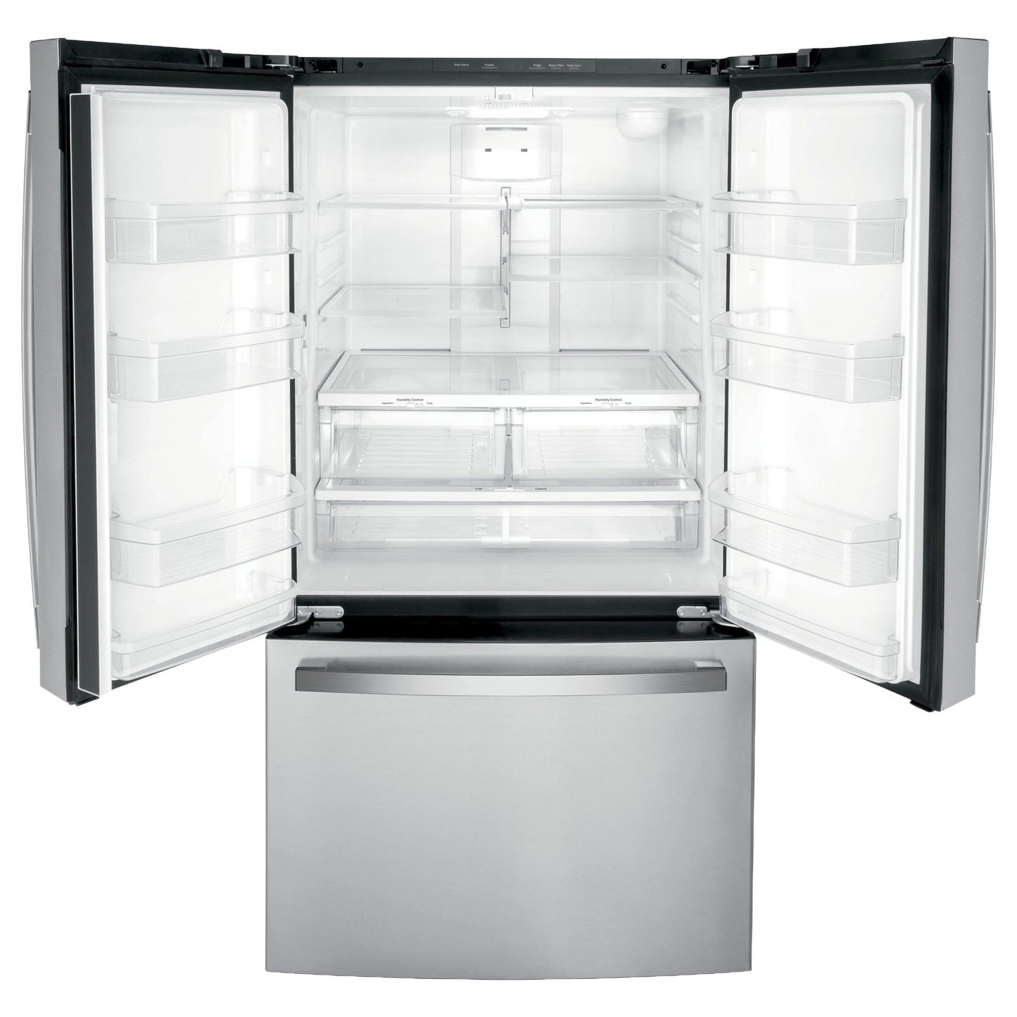 GE ENERGY STAR 27.0 Cu. Ft. Fingerprint Resistant French-Door Refrigerator