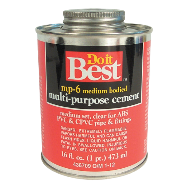 Do it Best Clear Multi-Purpose Cement 16 oz – Reliable Seal