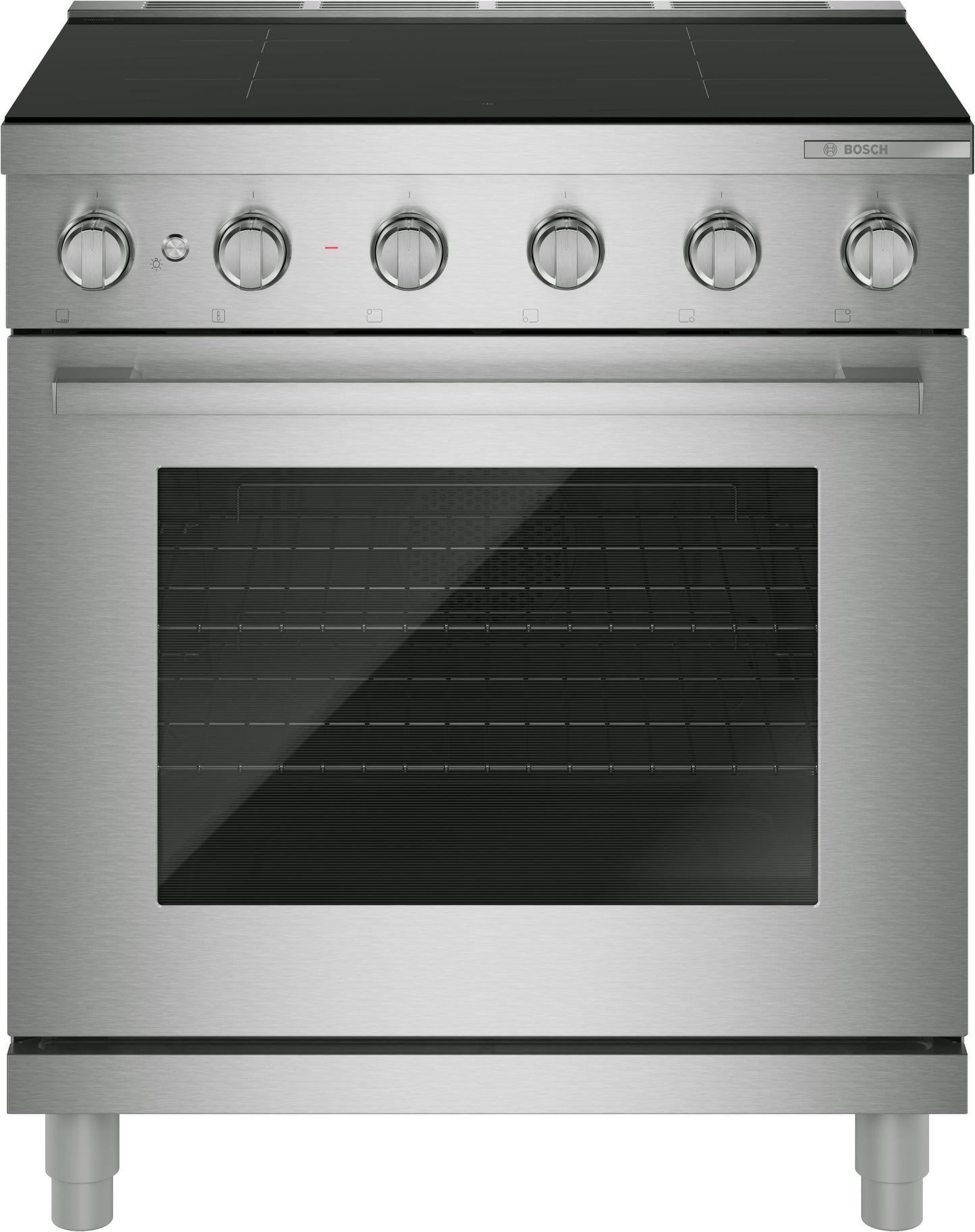 500 Series, Induction freestanding range, 30'', Stainless Steel