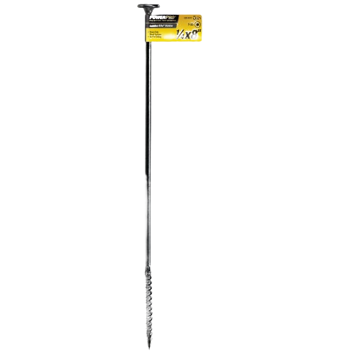 Power Pro black structural screw with sharp threading for lumber applications in Hardware and Fasteners collections