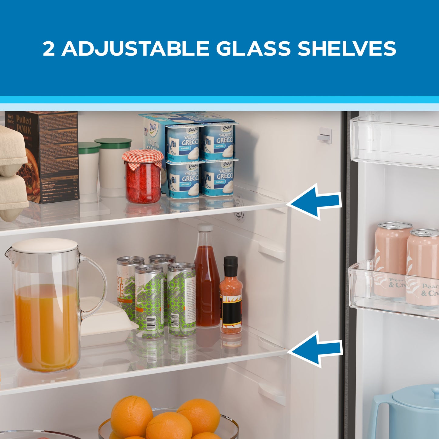 Avanti Frost-Free Apartment Size Garage Ready Refrigerator, 18.0 cu. ft. - White