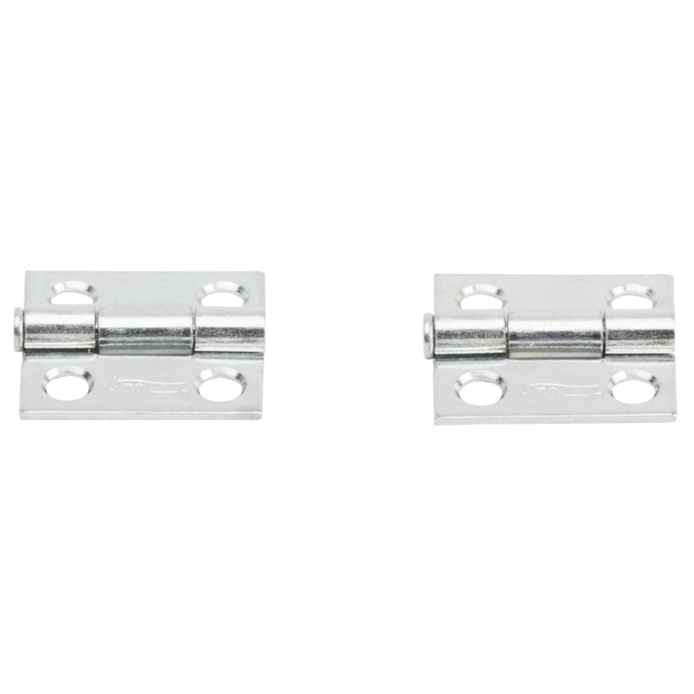 Pair of zinc loose-pin narrow hinges for door hardware and home improvement projects under $50 collection