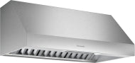 stainless steel wall-mounted range hood with modern vent design for kitchen and home improvement