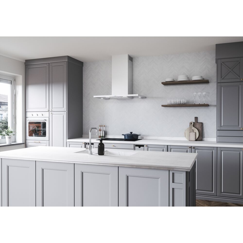 Modena Chimney Hood 36" LED ACT