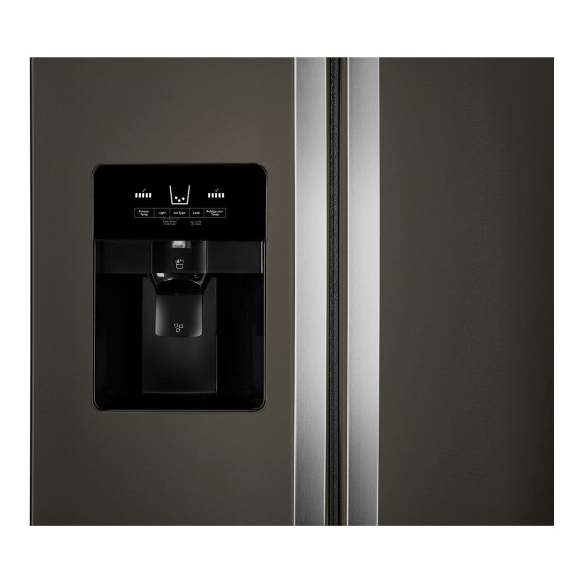 36-inch Wide Side-by-Side Refrigerator - 25 cu. ft.