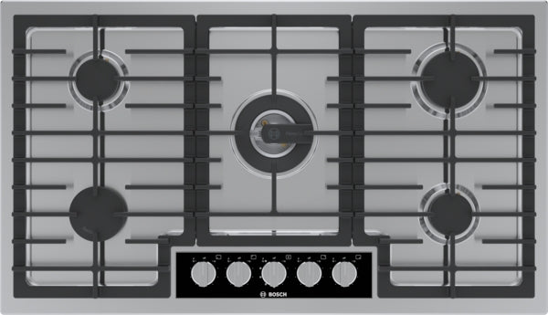 Benchmark™, Gas Cooktop, 36'', Stainless steel