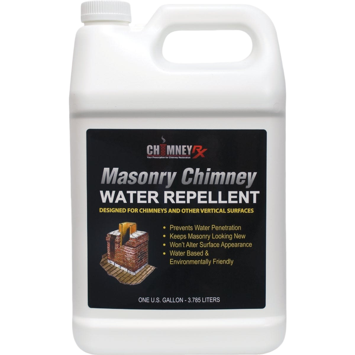 One-gallon container of masonry chimney water repellent for home improvement under $50 in hardware collection