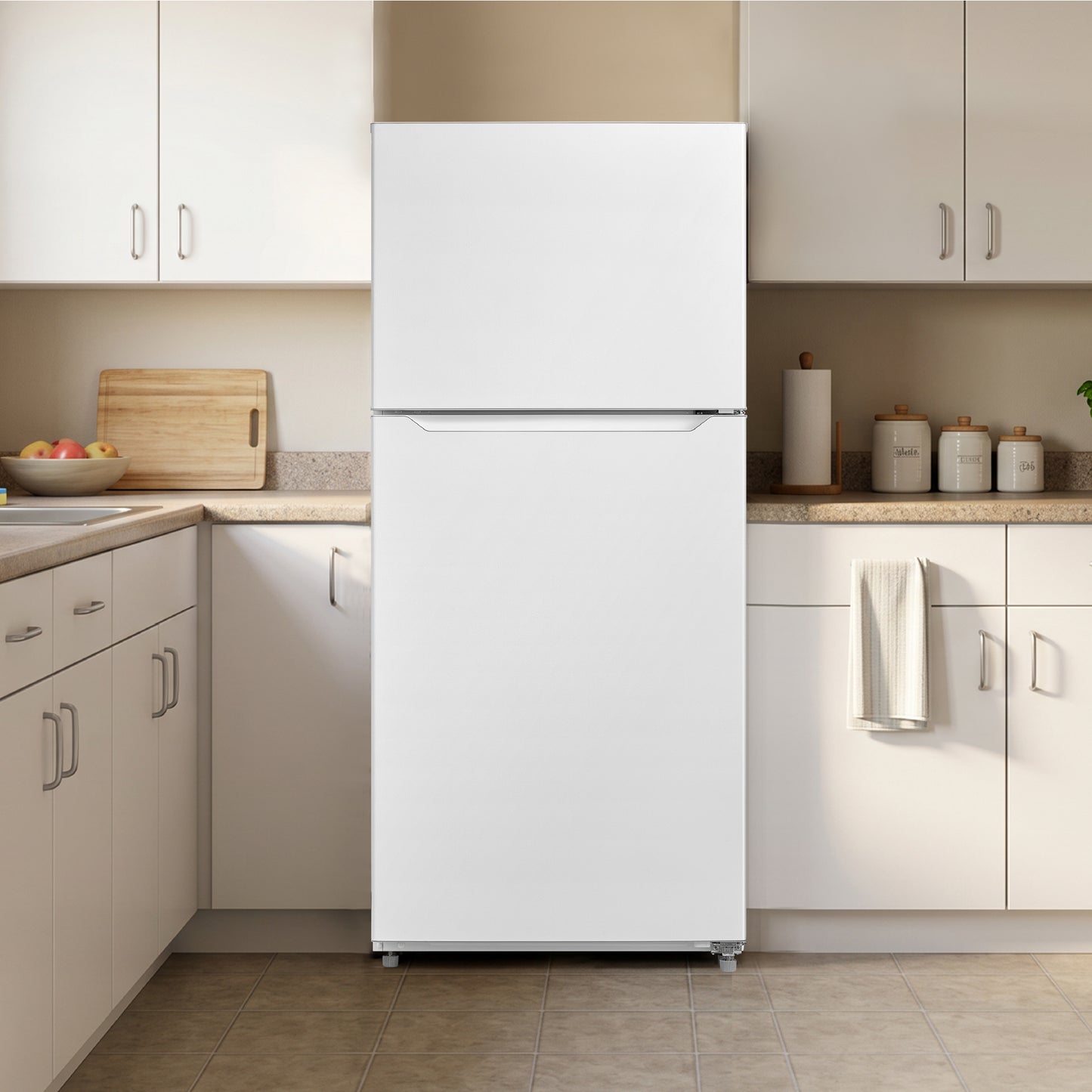 Element Electronics 20.5 cu. ft. Top Freezer Refrigerator - White, ENERGY STAR (ERT21CSCW)