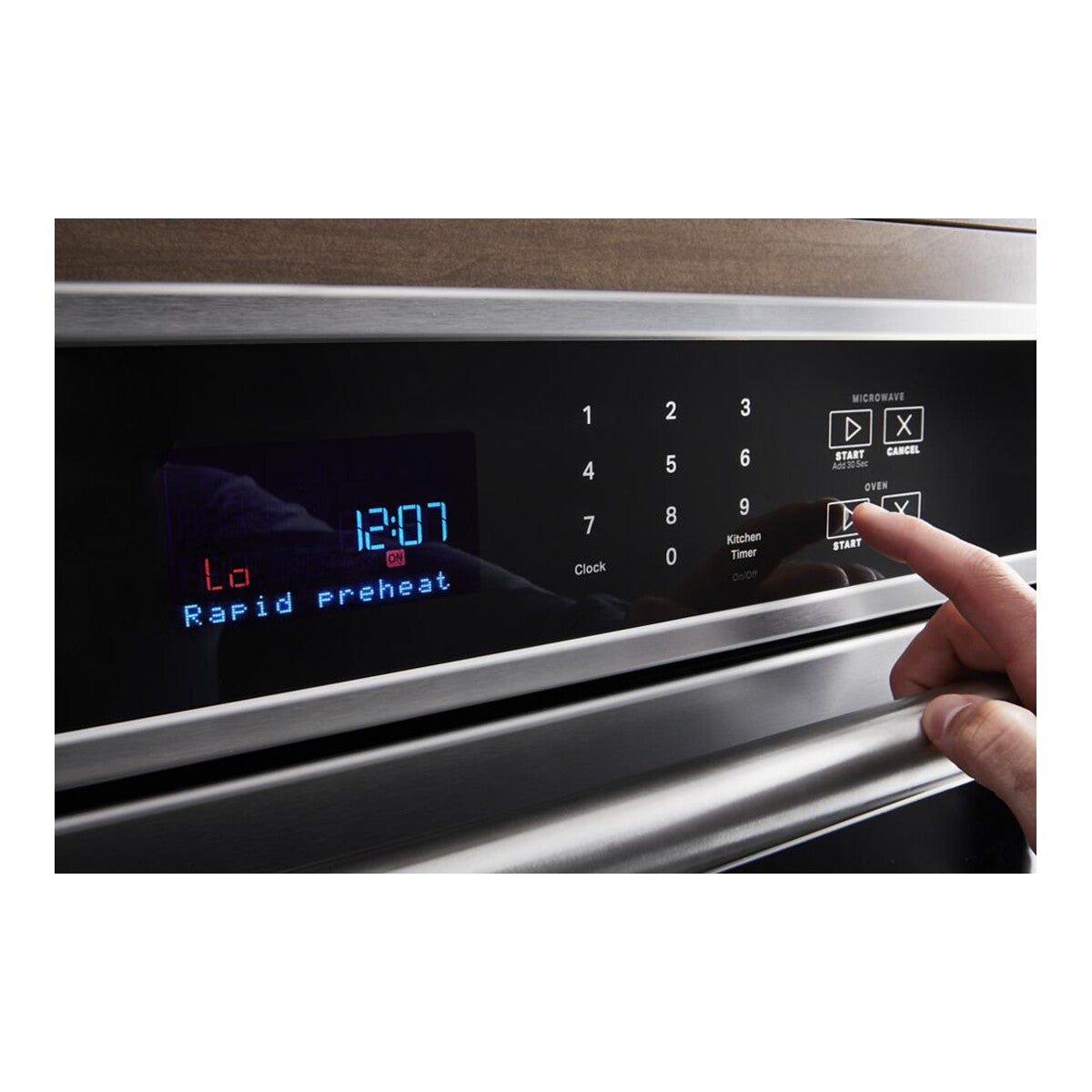 30-inch Wall Oven Microwave Combo with Air Fry and Basket - 6.4 cu. ft.