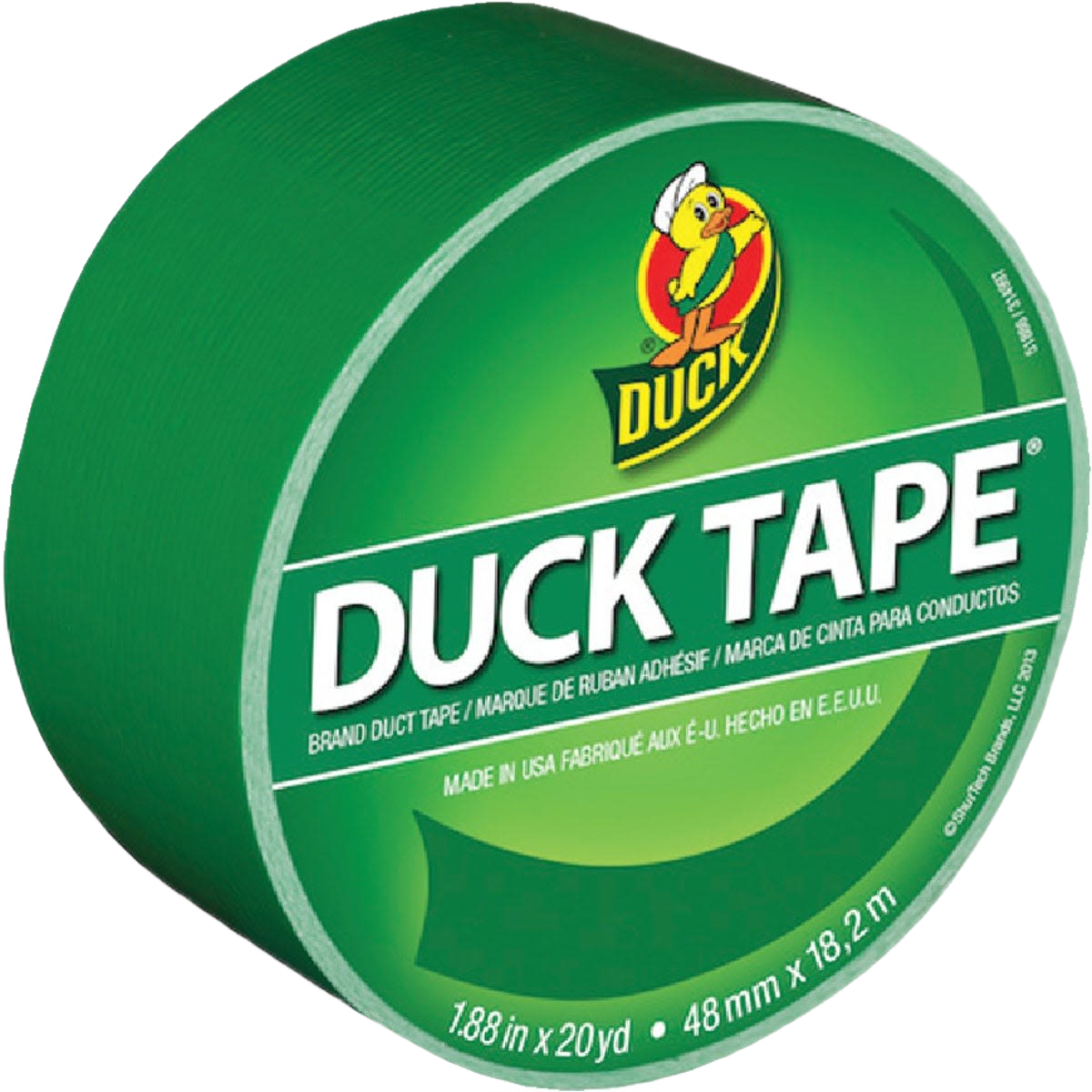 Roll of green duct tape designed for repairs and crafts, part of tapes and paint supplies under $50 collection