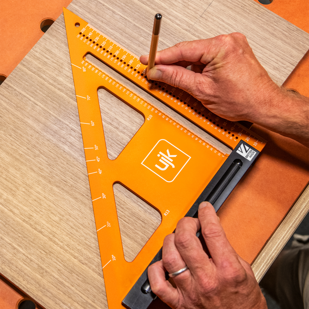 UJK Professional Woodworkers Marking Square - 250mm