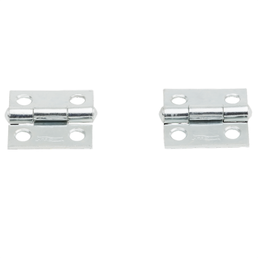 Two zinc-finished tight-pin narrow hinges for home improvement projects in door hardware under $50 collection
