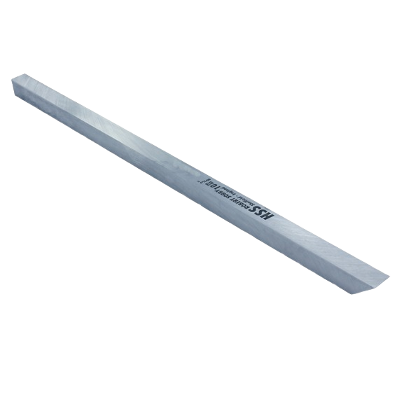 High-speed steel bedan tool blade with 3/8 inch width for precision woodworking and home improvement tasks