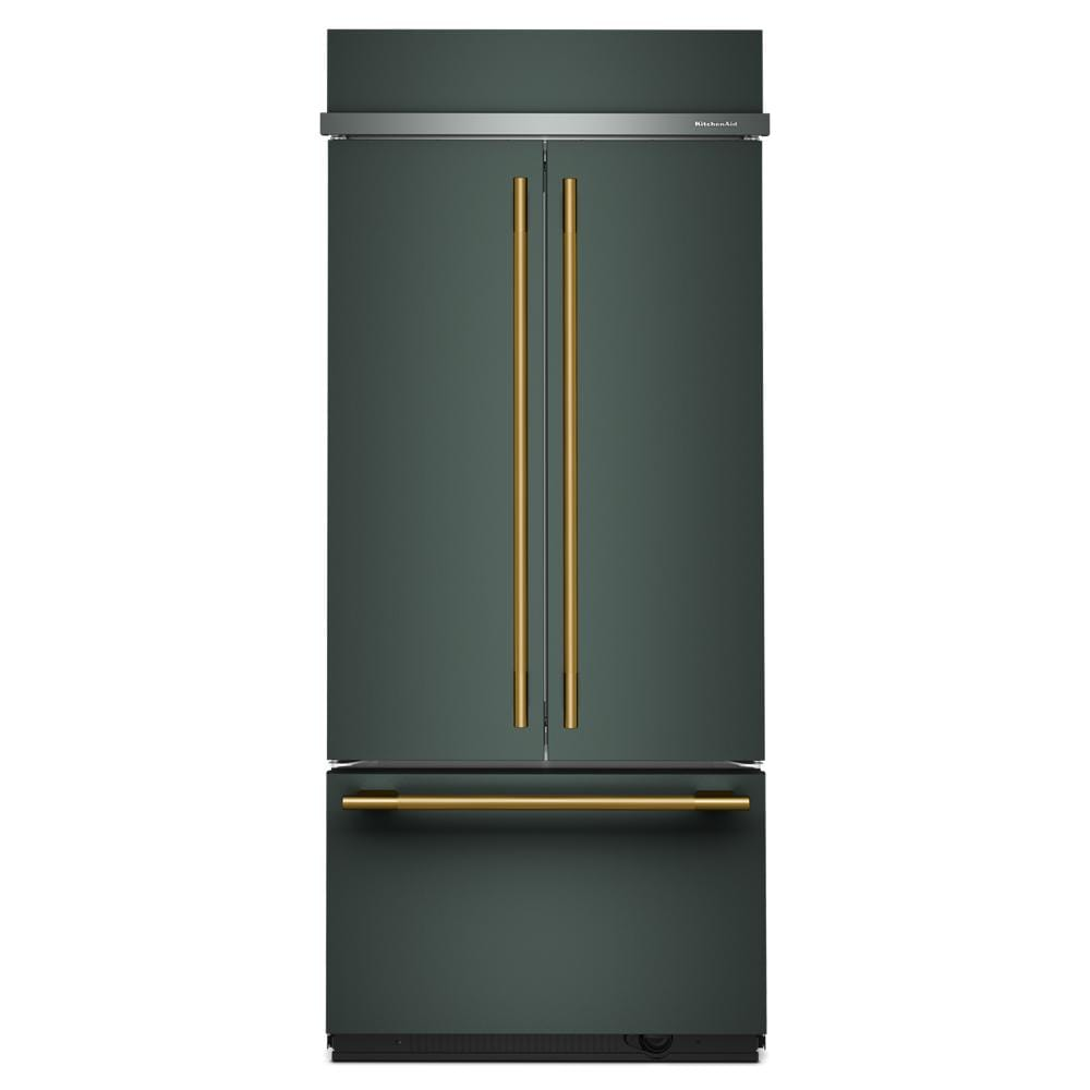 20.8 Cu. Ft. 36" Built-In French Door Bottom Mount Refrigerator with Platinum Interior