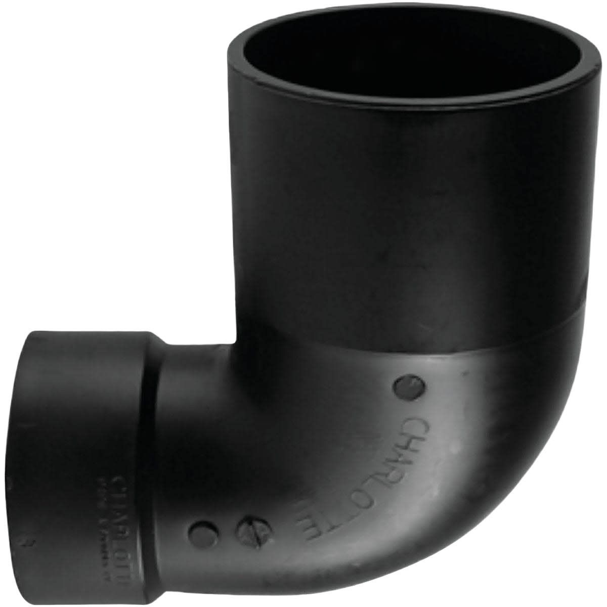 Black ABS 90-degree reducing closet bend fitting for plumbing in Pipes & Fittings and Under $50 collections
