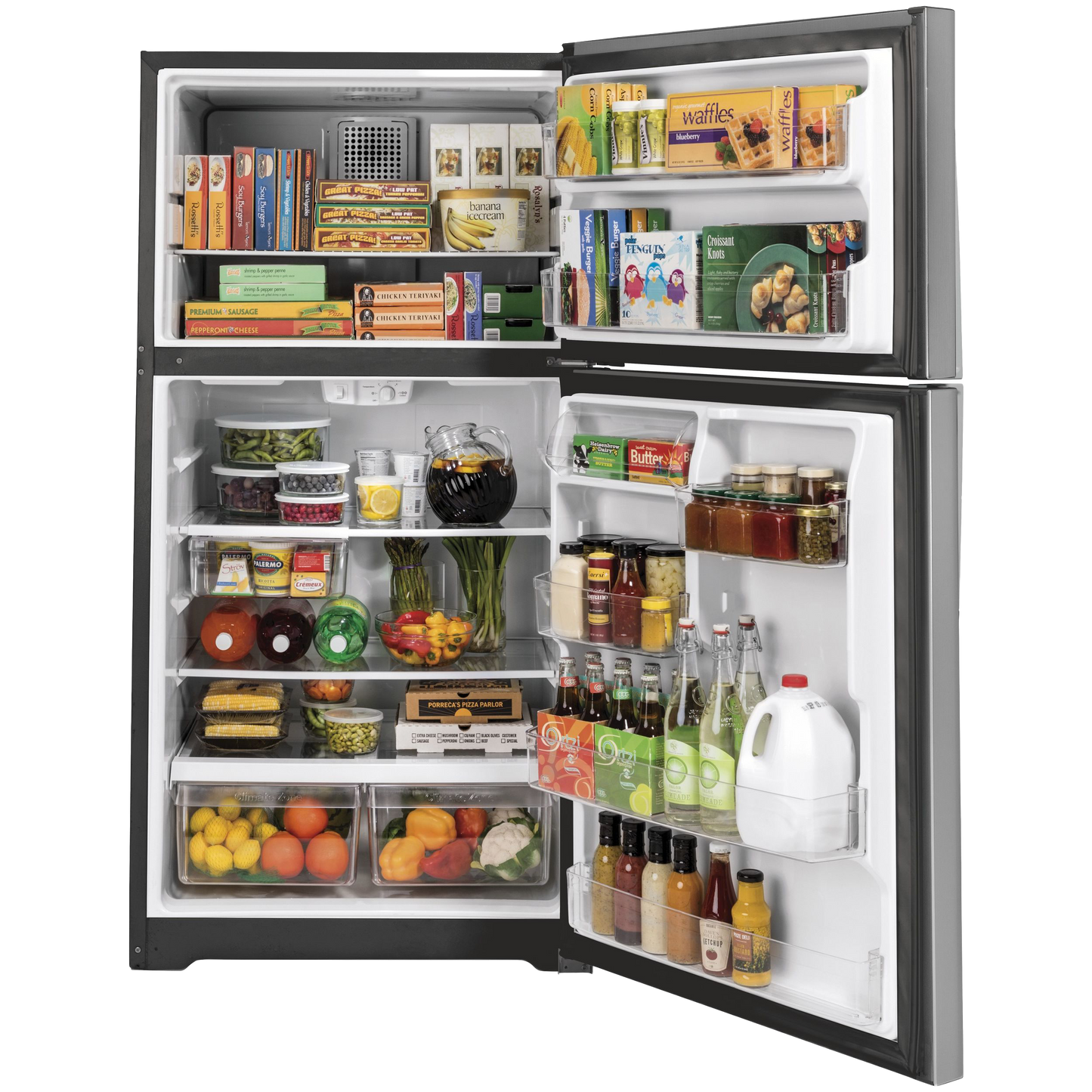 GE® ENERGY STAR® 21.9 Cu. Ft. Top-Freezer Refrigerator
