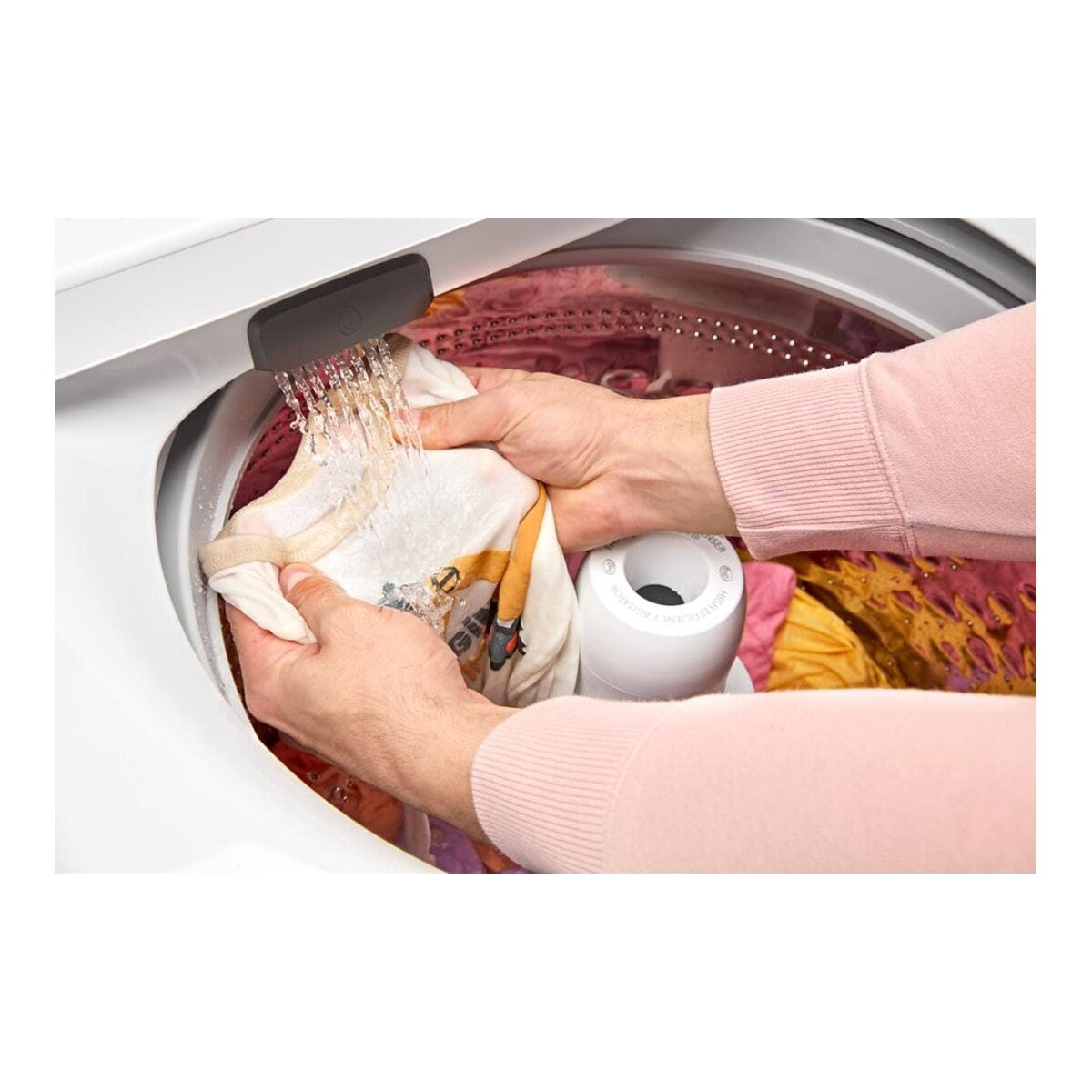 4.5 Cu. Ft. Top Load Agitator Washer with Built-In Faucet
