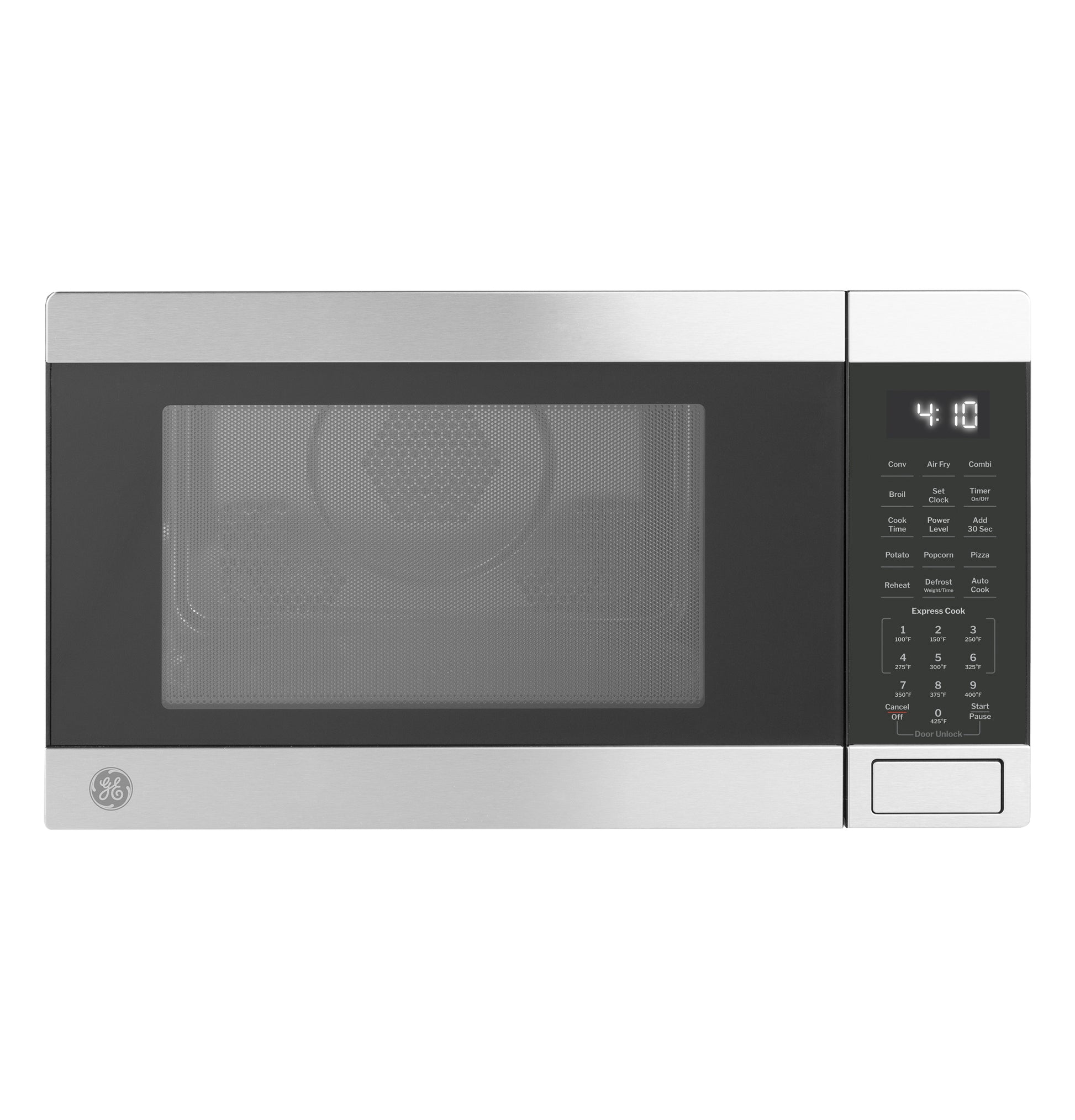 Countertop convection microwave in stainless steel with digital control panel from kitchen appliances collection