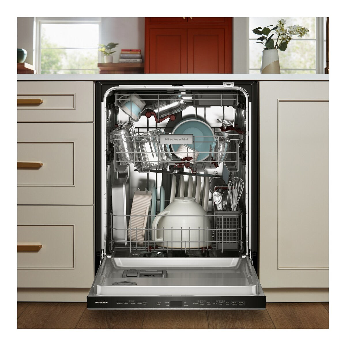 KitchenAid® 360° Max Jets™ Third Rack Dishwasher with Advanced ProDry™ System and Ultra-Bright LED Lighting, 44 dBA