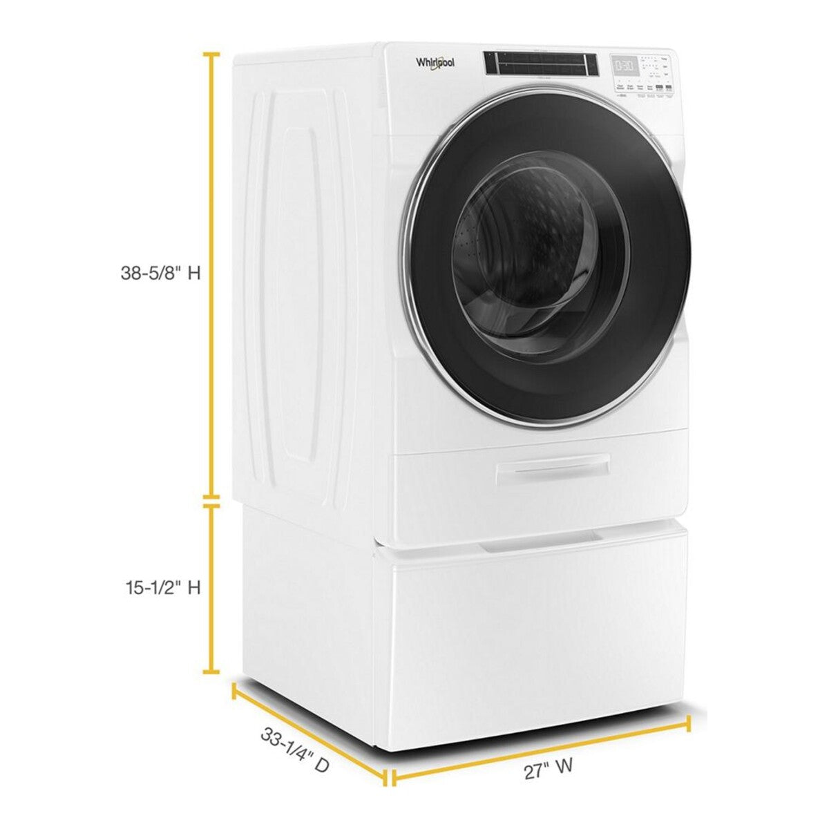 5.0 cu. ft. Front Load Washer with Load & Go™ XL Dispenser