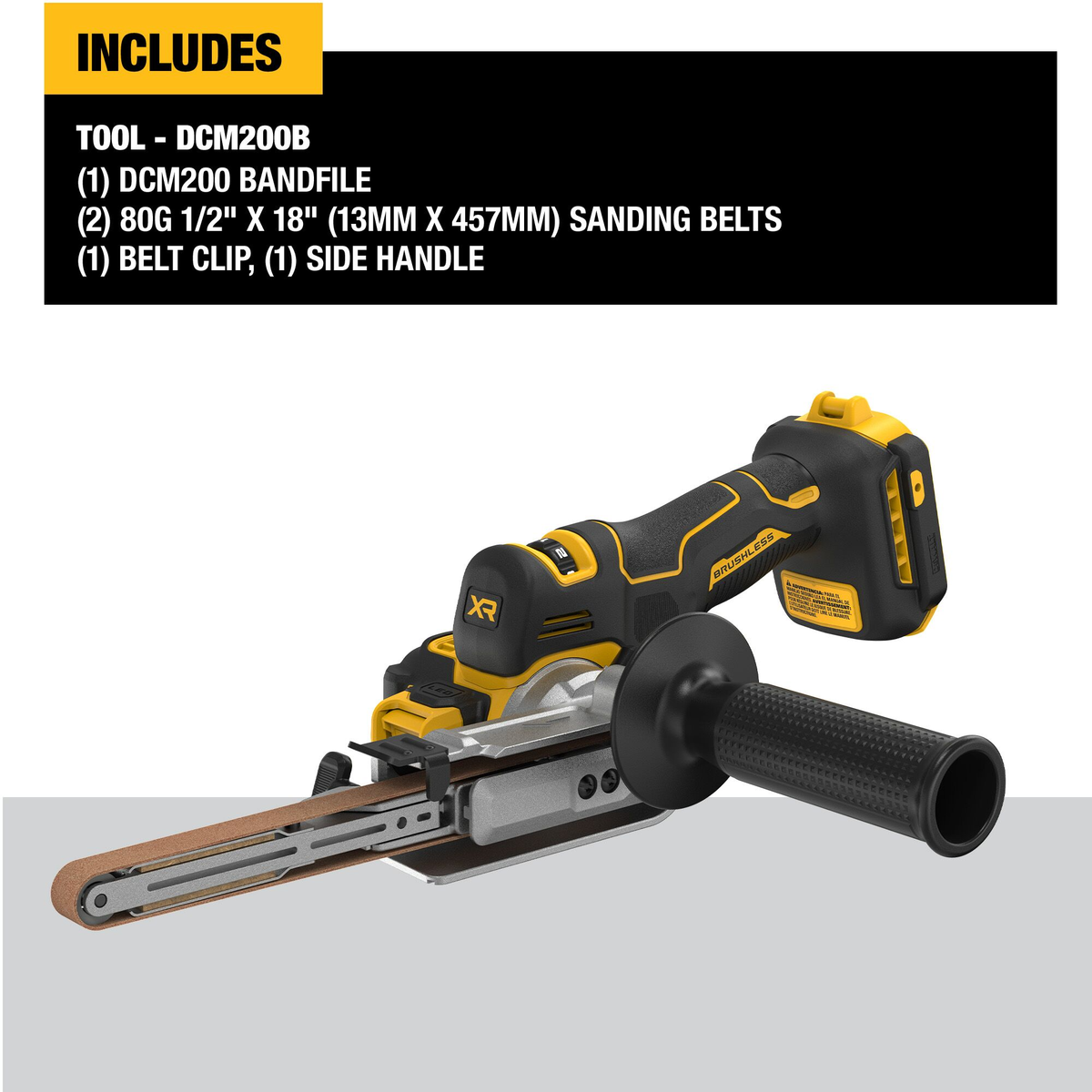 DEWALT 20V MAX* XR® 18" Bandfile (Tool Only)