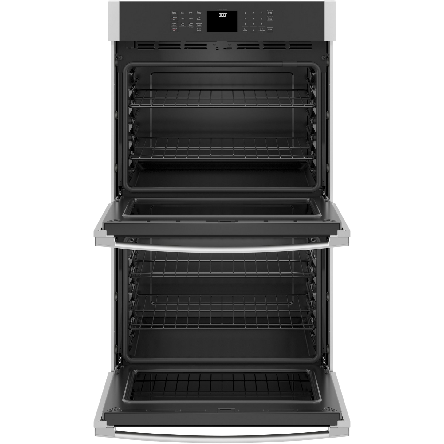 GE® 30" Smart Built-In Self-Clean Double Wall Oven