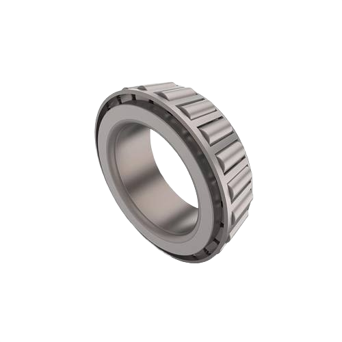 Tapered roller bearing cone in steel finish for automotive and tractor parts, compatible with John Deere equipment