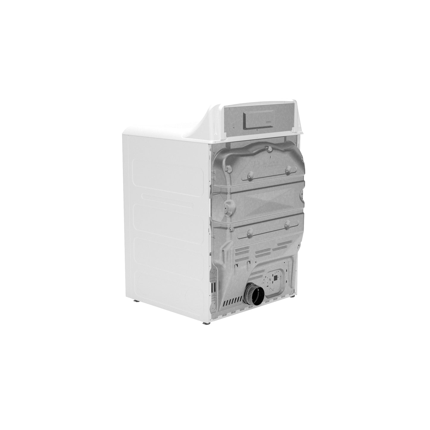 GE® 7.2 cu. ft. Capacity Electric Dryer with Up To 120 ft. Venting and Reversible Door