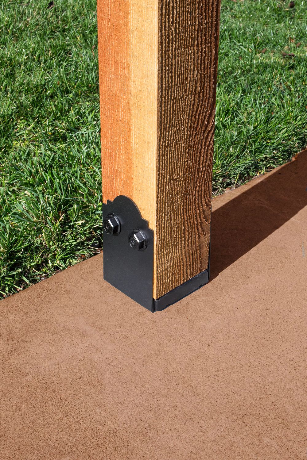 Simpson Strong-Tie APB66 6x6 Black ZMAX Post Base