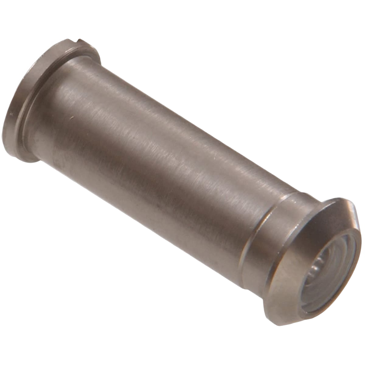 160-degree door viewer in solid brass with satin nickel finish for home improvement and hardware collections