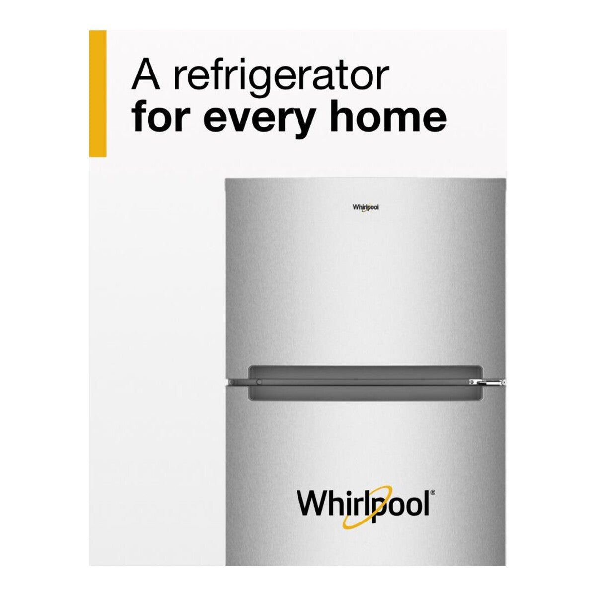 Whirlpool® 28-inch Wide Top Freezer Refrigerator with Total Coverage Cooling- 18.0 Cu. Ft.