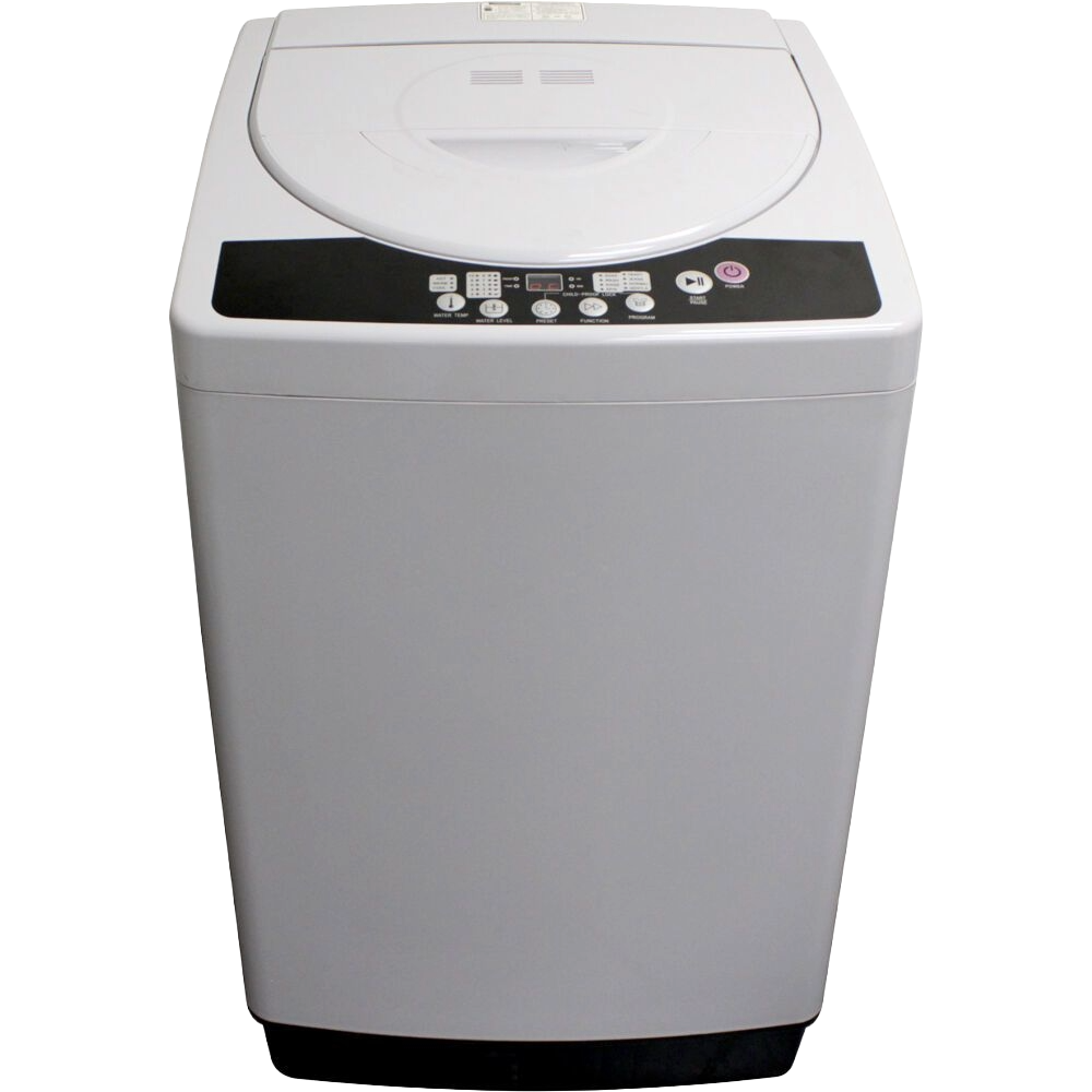 12 lbs Portable Washer, 4 Wash Programs, Digital Controls, Child Lock