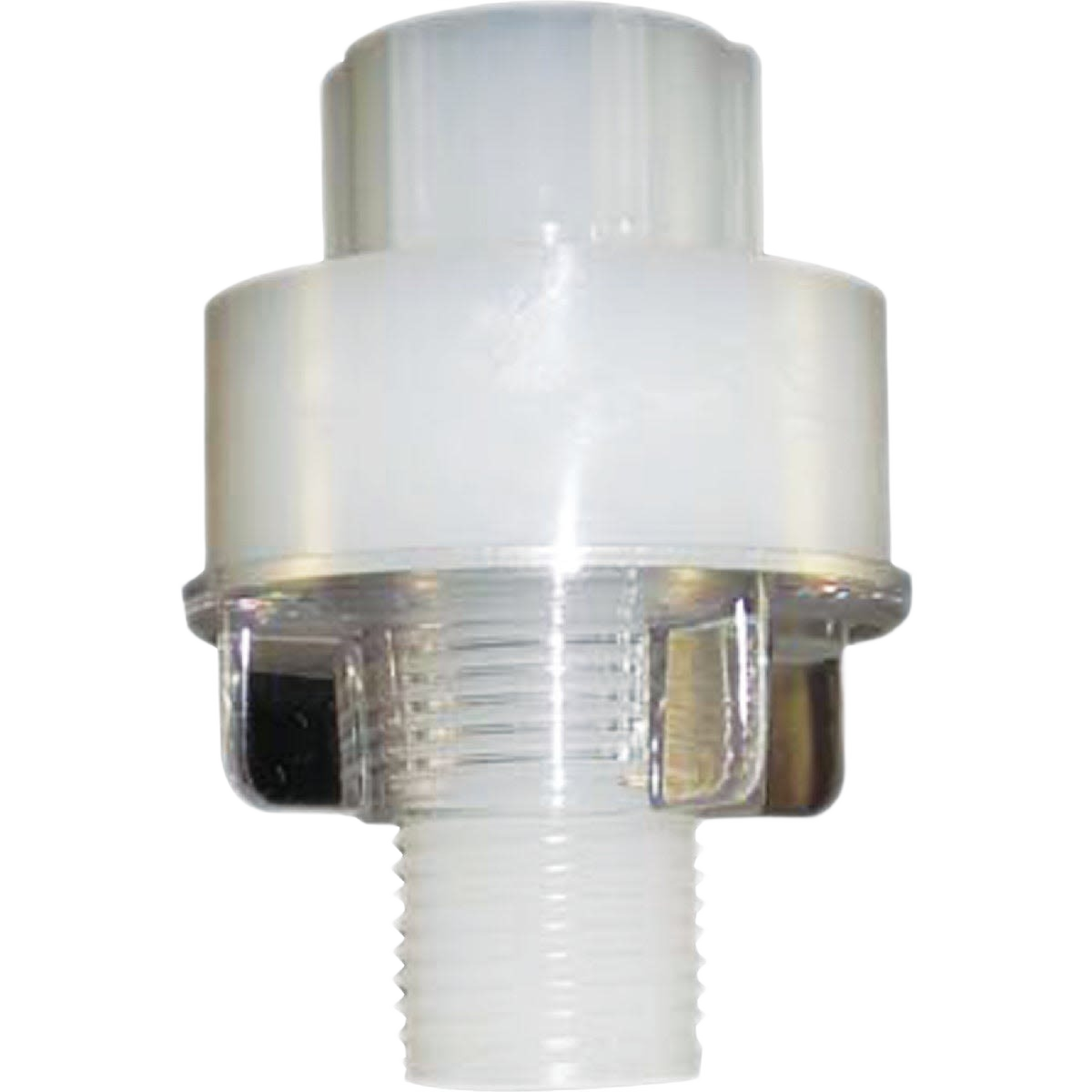 Clear PVC faucet shank extender for plumbing repair and home improvement in faucets and plumbing parts collections