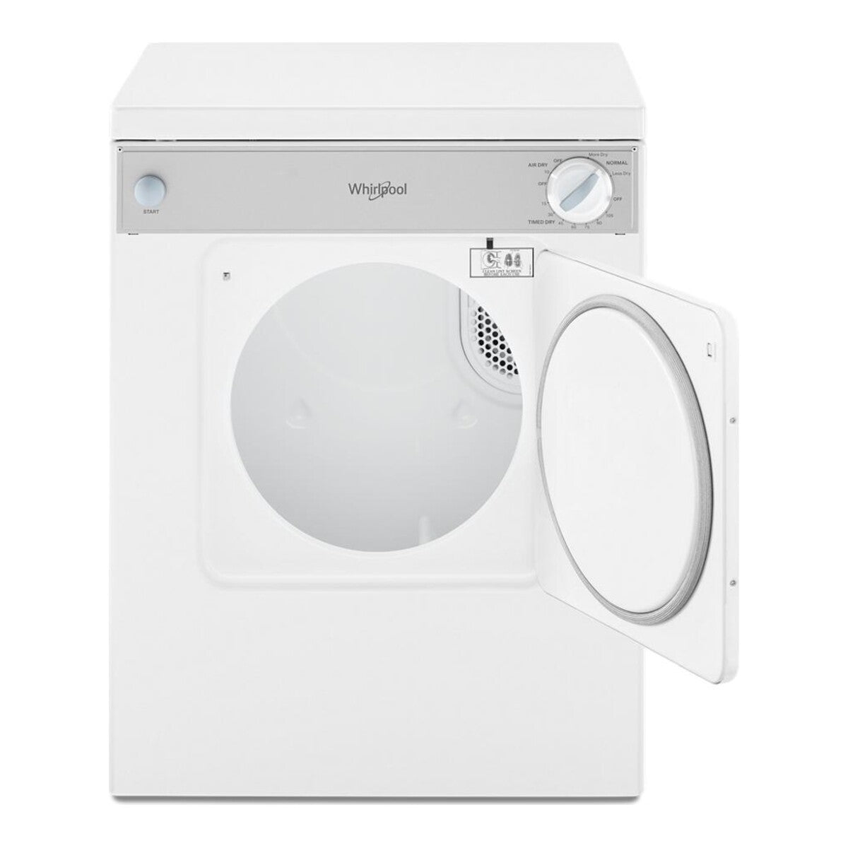 3.4 cu. ft. Compact Front Load Dryer with Flexible Installation